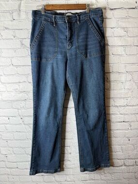 Nicole miller soho hi rise boot cut jeans size 10